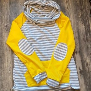 Cowl neck sweatshirt